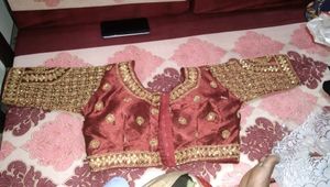 New Readymade Marron Colour Blouse
