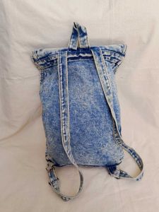 Denim Backpack