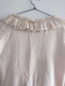 Lace Trim Top