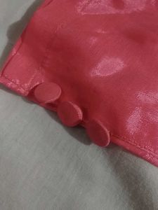 Elegant Pink Embroidered Kurta Set😘