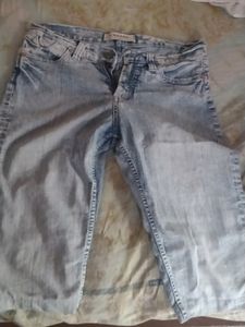 Jeans Blue Three Quarter