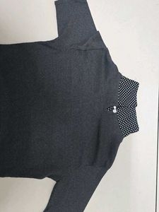 Gray Mini Dress