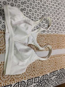 White Sports Bra And 2tip Tops