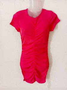 Pink Bodycon Mini Dress