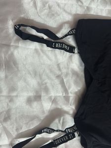 Forever 21 Black Crop Top