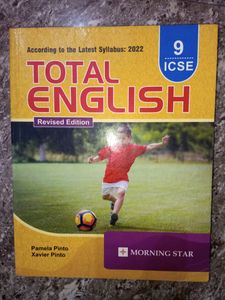 Total English ICSE Class 9 English Grammar Book 2022 Edition