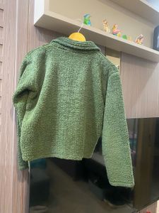 Green Sherpa Jacket