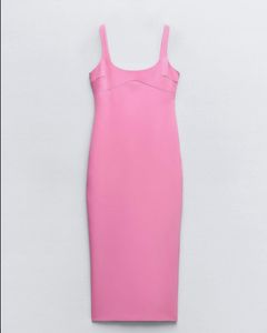 ZARA PINK VIRAL DRESS🌸🎀👙🧞‍♀️👚🩷👛🦩🩰🎟