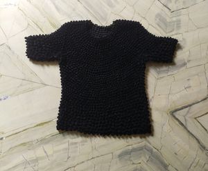 Short Sleeve Crop top for women and Girls (BLACK)