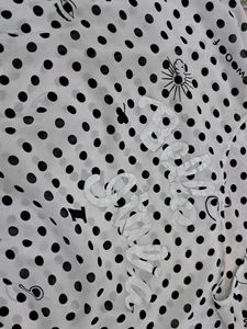Polka Dot Sheer Top
