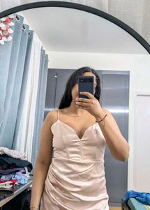 Zara Satin Mini Dress