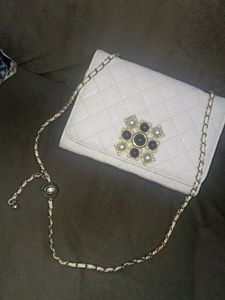 White Sling Bag