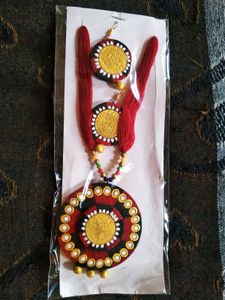 Handmade Terracotta Jewellery Set