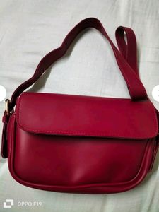 Pinterest Cherry Red Shoulder Bag 🍒