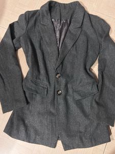 Grey Colour Blazer For Women