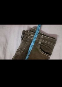 Korean Top With Brown Jeans Combo