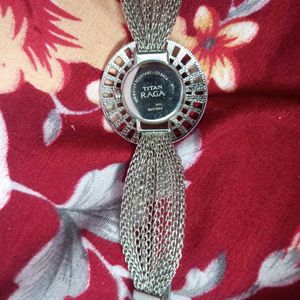 Titan Raga Analog MotherPearl Dial Women's Watch