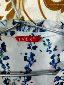 IVES brand TOPS -Size XL.It’s new not even wore even once by my sister.Polyester