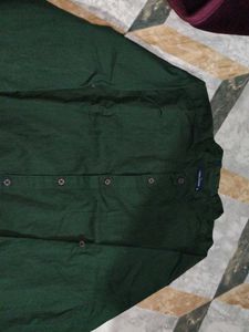 Green Casual Shirt