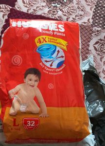 2 Packs Of Huggies Comfy Pants (32 Count) + 3 Free