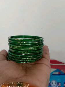 Green Red Black Bangle