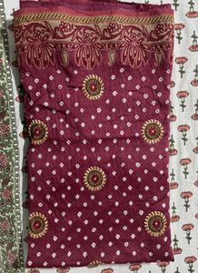 Heavy Bandhani Saree