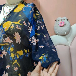 💙 Flowy Floral Shrug! 💙