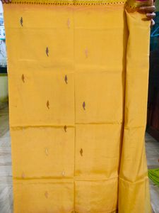 Mustard Colour Silk Saree