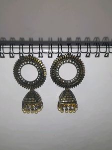 Oxidized Jhumka