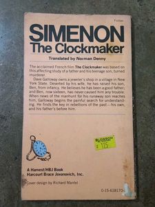 The Clockmaker - Simenon