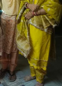 3 Peice Suit For Haldi Ceremony