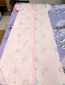 Light Pink Embroidered Nightgown