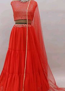 Semi Stitched Lehnga