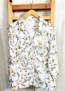 Offwhite Printed Shirt Size-38-40