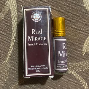 REAL MIRAGE Original Brown Perfume 8 ML With Box