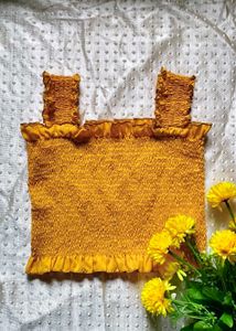 💛RUFFLE CROP TOP💛