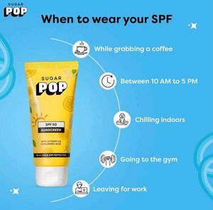 Sugar POP Sunscreen with SPF 50 PA+++