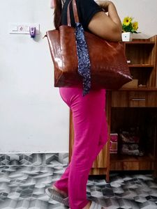 Fancy Black /Brown Reacxin Bags with Cute Ribbons