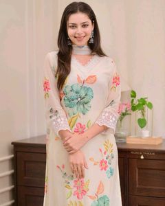 Heavy Organza Digital Print