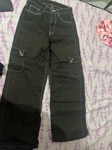 Brown Baggy  Cargo Pants