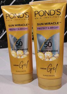 Ponds Niacinamide Creme Gel Sunscreen SPF50 PA+++
