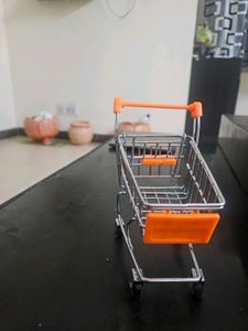 Miniature Shopping Cart