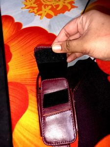 Leather Cell Phone Pouch