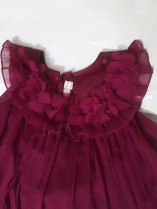 Chiffon Frock For Little Girls