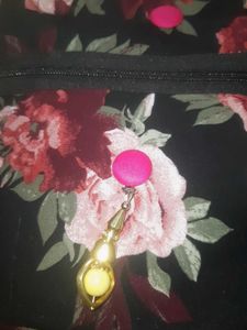 Floral Print Tote Bag New Without Tag.