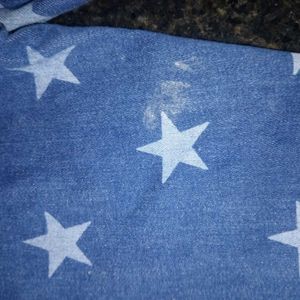Unisex Stretchable Star-Print Jeans