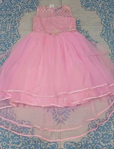 Pink Tulle Party Dress