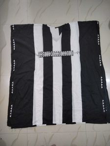 Striped Kaftan Dress