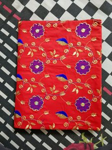 Beautiful Red Blue Combination Fancy Suit