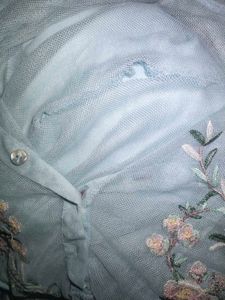 Vero ModaVero Moda Sterling Blue Embroidered Tunic